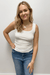 Z Supply Larkin Embroidered Tank- White - Z Supply