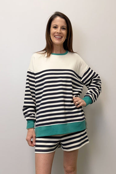 Z Supply Layer Up Stripe Sweatshirt - Z Supply