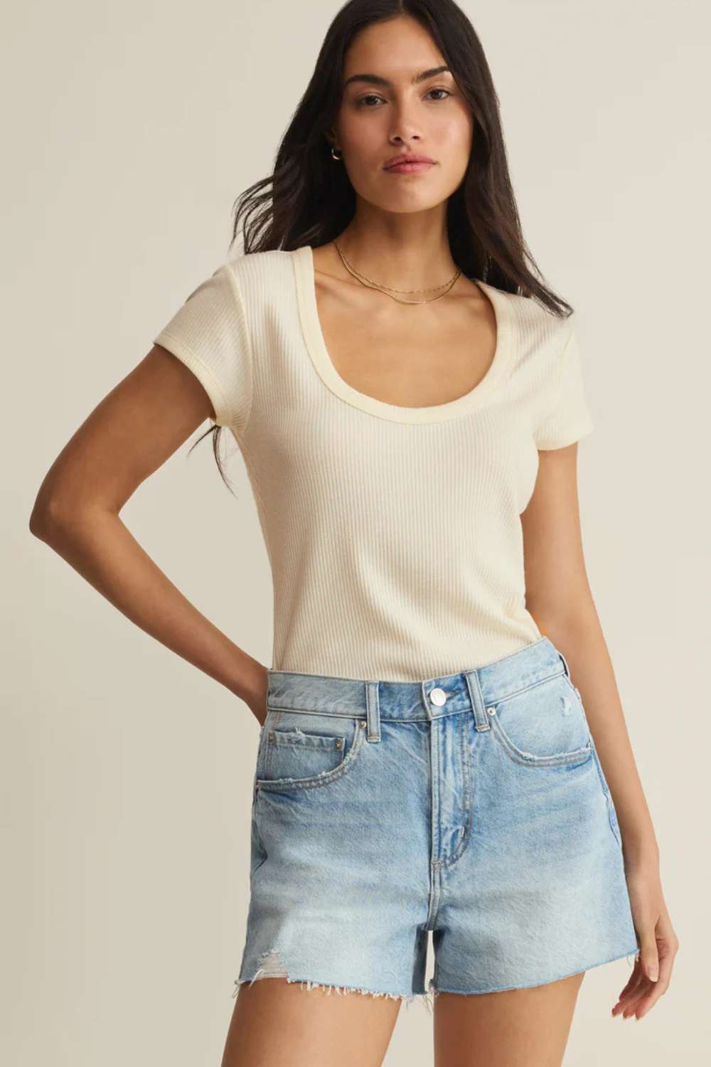 Z Supply Leisurely Tee - Cloud - Z Supply