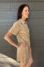 Z Supply Leone Suede Mini Dress- Light Sand - Z Supply