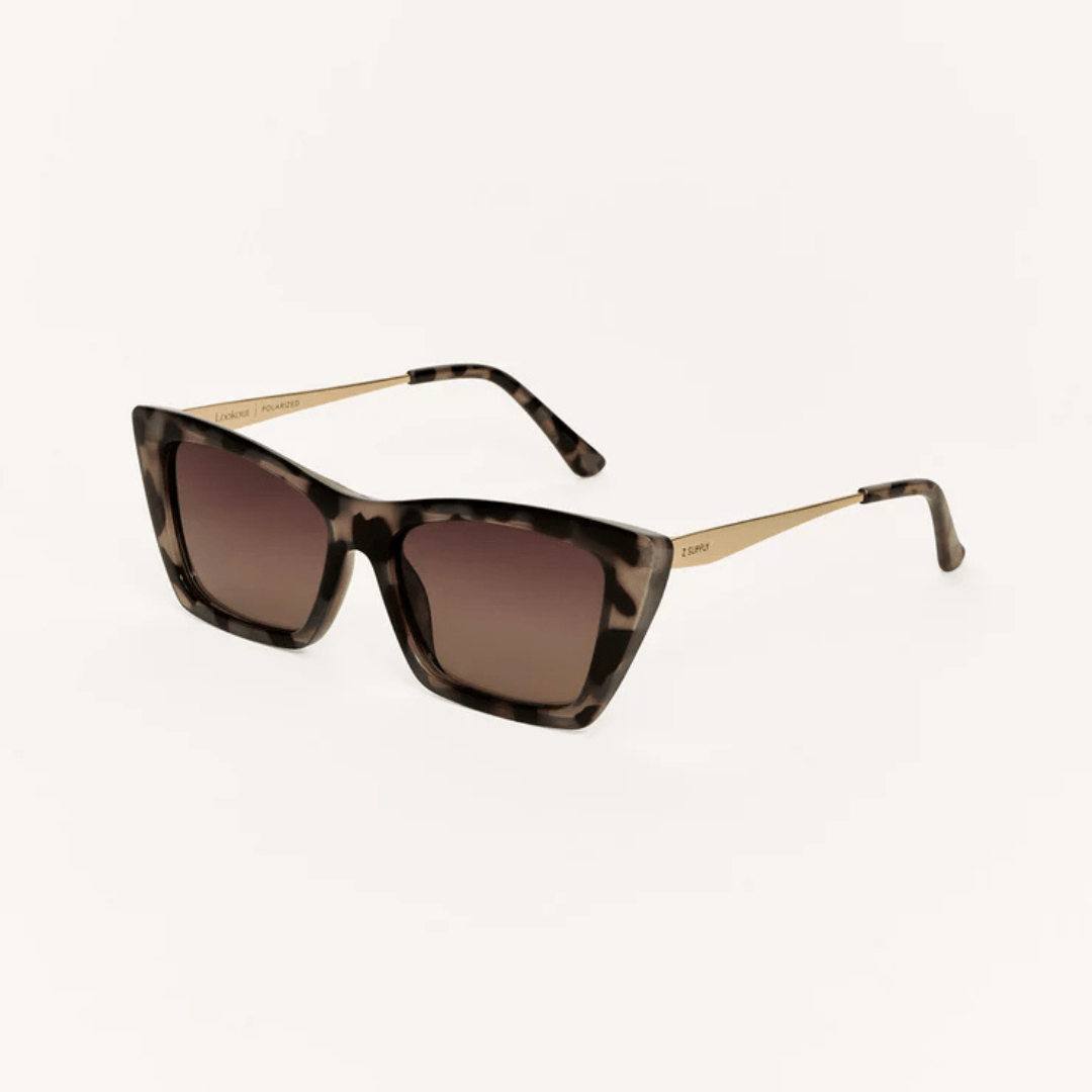 Z Supply Lookout Sunglasses - Brown Tortoise - Z Supply