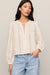 Z Supply Louella Button Up Top- Cloud - Z Supply