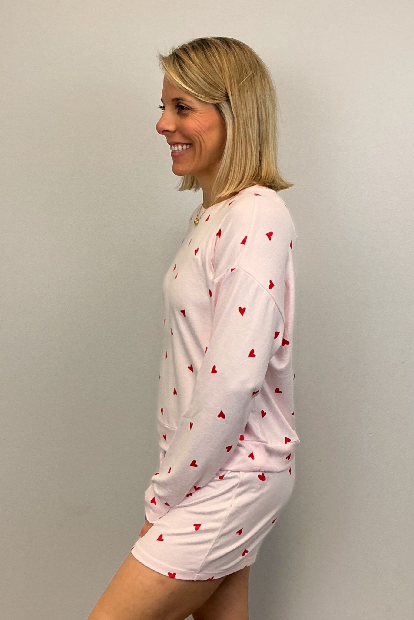 Z Supply Love First Heart Shorts - Z Supply