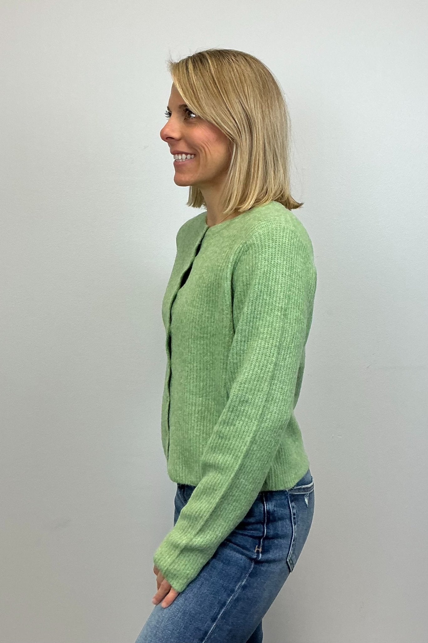 Z Supply Medina Rib Cardigan - Appletini - Z Supply