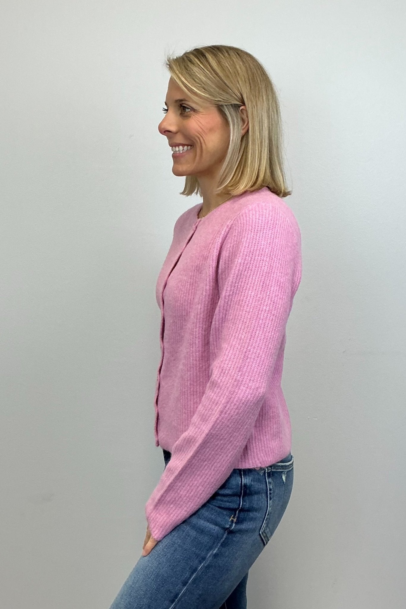 Z Supply Medina Rib Cardigan - Pink Crush - Z Supply