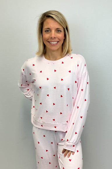 Z Supply Mira Heart LS Top - Z Supply