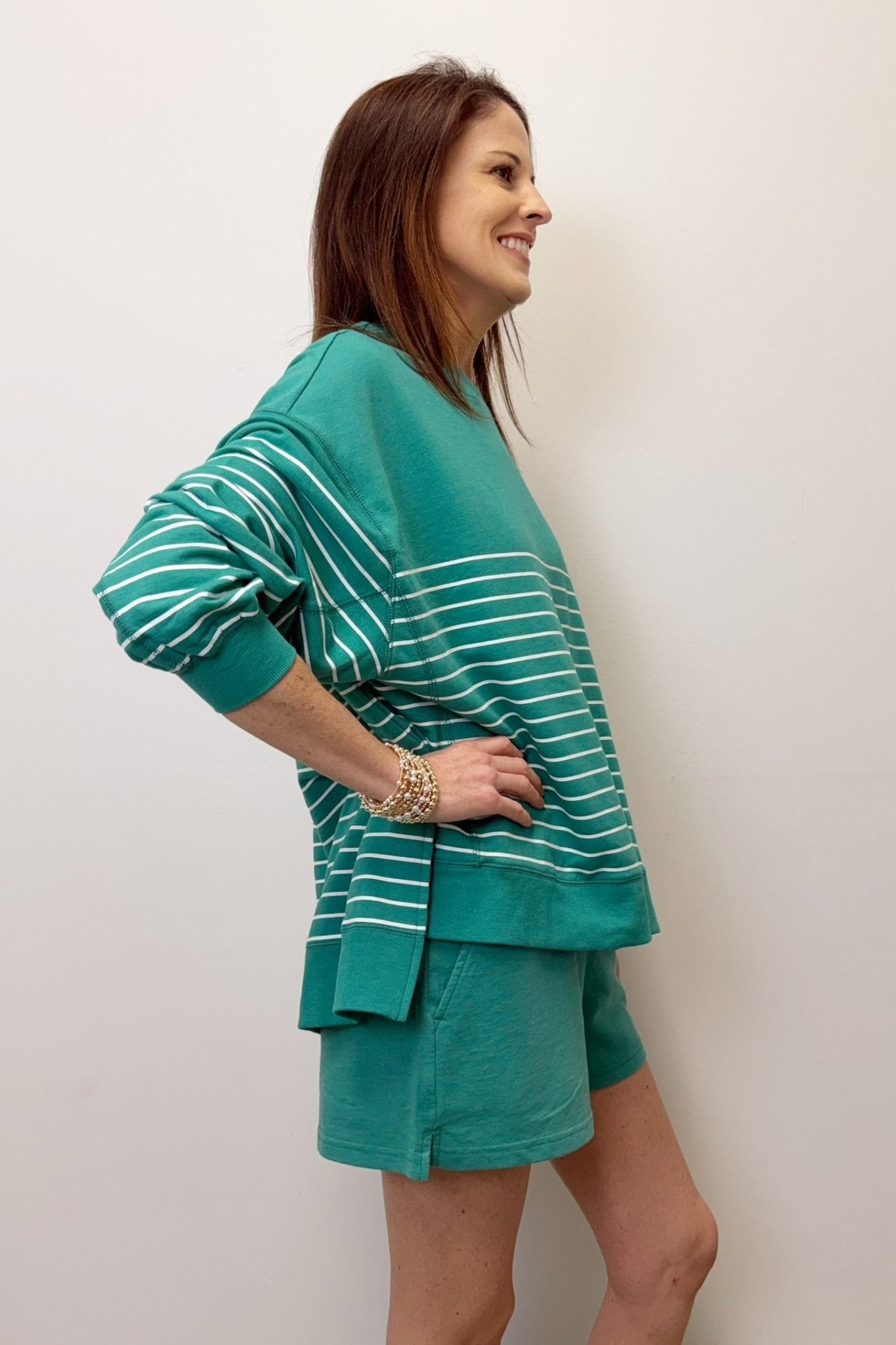Z Supply Modern Weekender Striped Sweatshirt - Z Supply