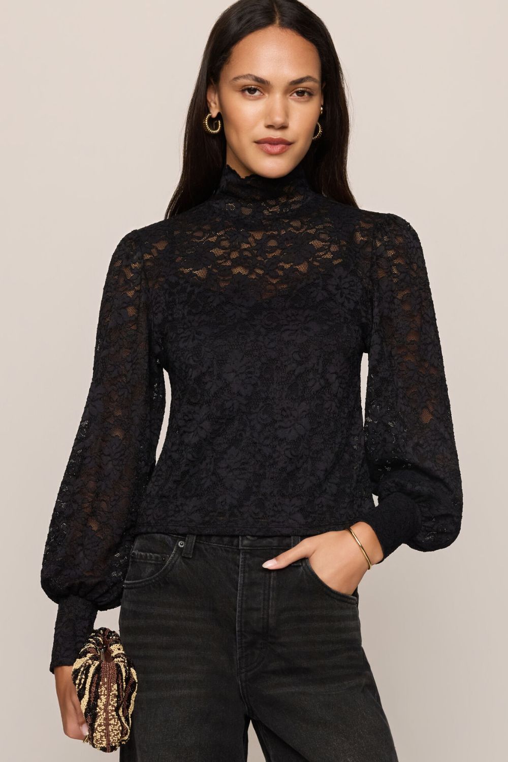 Z Supply Night Out Top In Black - Z Supply