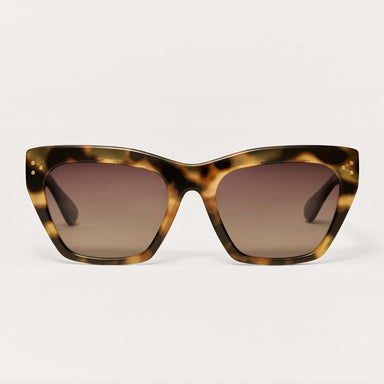 Z Supply Park Ave Sunglasses - Brown Tortoise - Grey - Z Supply