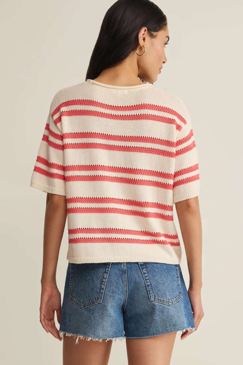 Z Supply Prado Stripe Sweater Tee - Z Supply