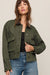 Z Supply Rey Cropped Chore Jacket- Dusk Sage - Z Supply
