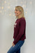 Z Supply Sienna Merry Sweater - Merlot - Z Supply