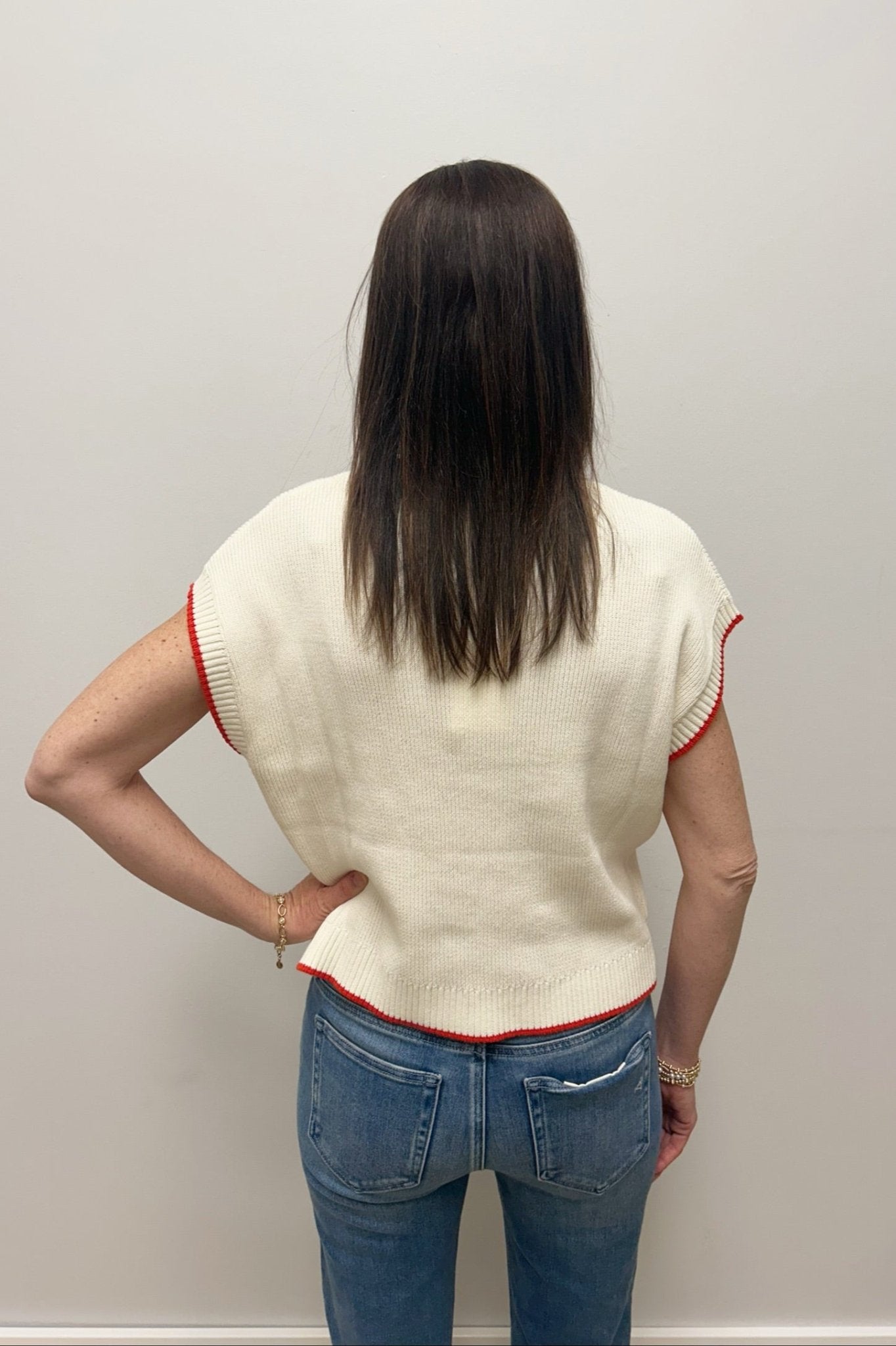 Z Supply Sleeveless Patriot Sweater - Z Supply