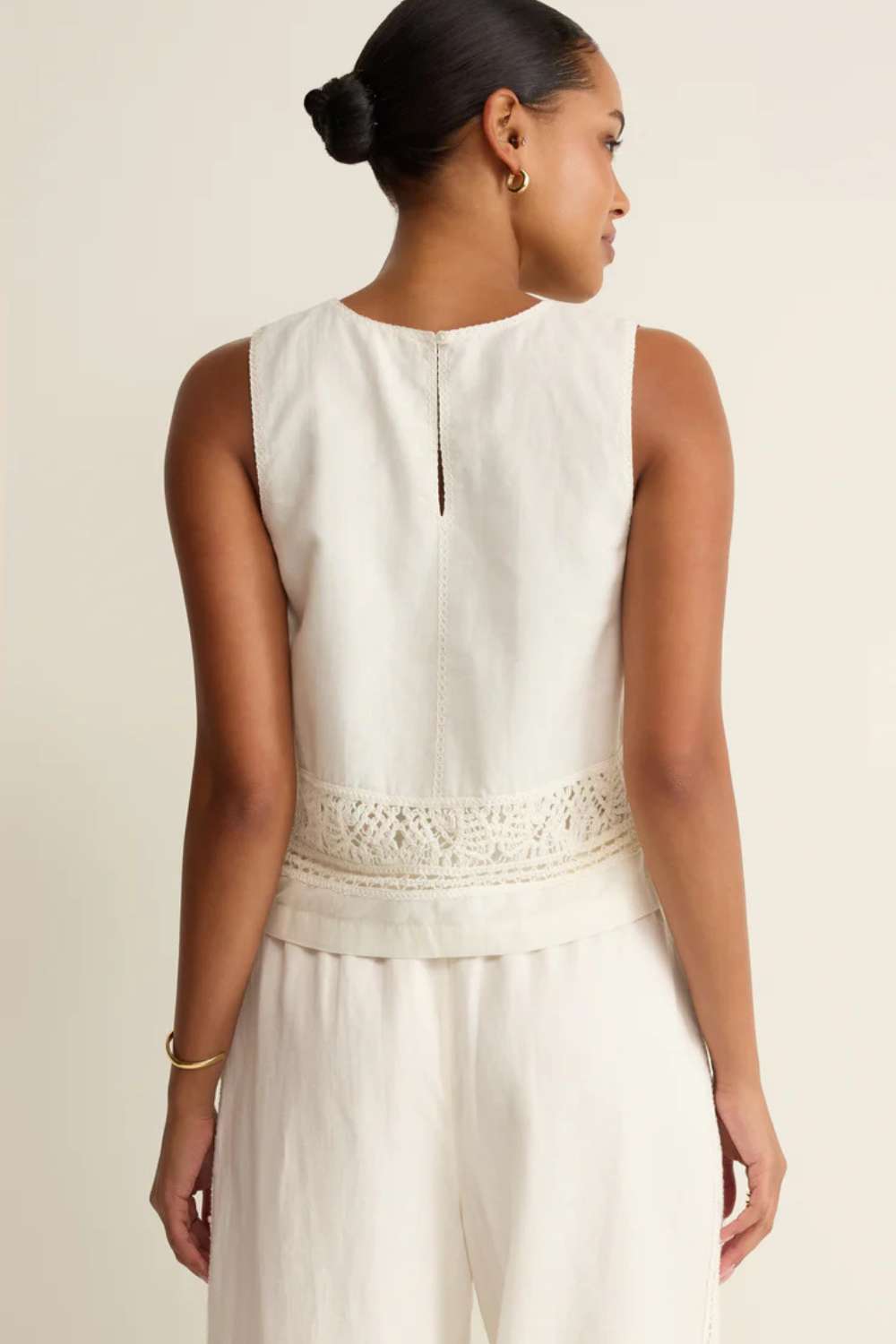 Z Supply Sloane Embroidered Top - White - Z Supply