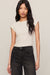 Z Supply Soft Trace Second Skin Top- Cloud - Z Supply