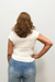 Z Supply Soft Trace Second Skin Top- Cloud - Z Supply
