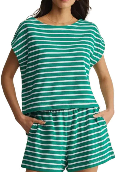 Z Supply Tilly Striped Top - Rainforest - Z Supply