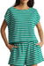 Z Supply Tilly Striped Top - Rainforest - Z Supply