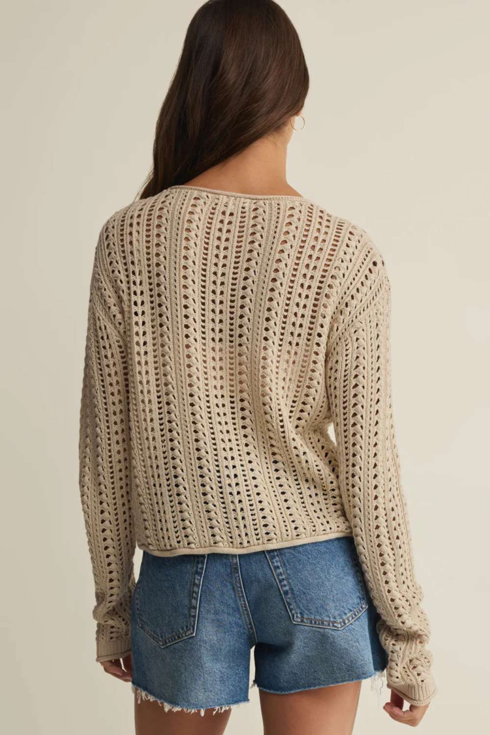 Z Supply Upland Crochet Sweater - Z Supply