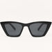 Z Supply Villa Sunglasses - Polished Black Grey - Z Supply