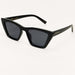 Z Supply Villa Sunglasses - Polished Black Grey - Z Supply