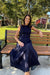 Zoe and Claire Denim Dress In Denim Blue - Zoe and Claire