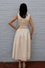 Zoe and Claire Sleeveless Knit Twofer Dress - Ivory - Zoe and Claire