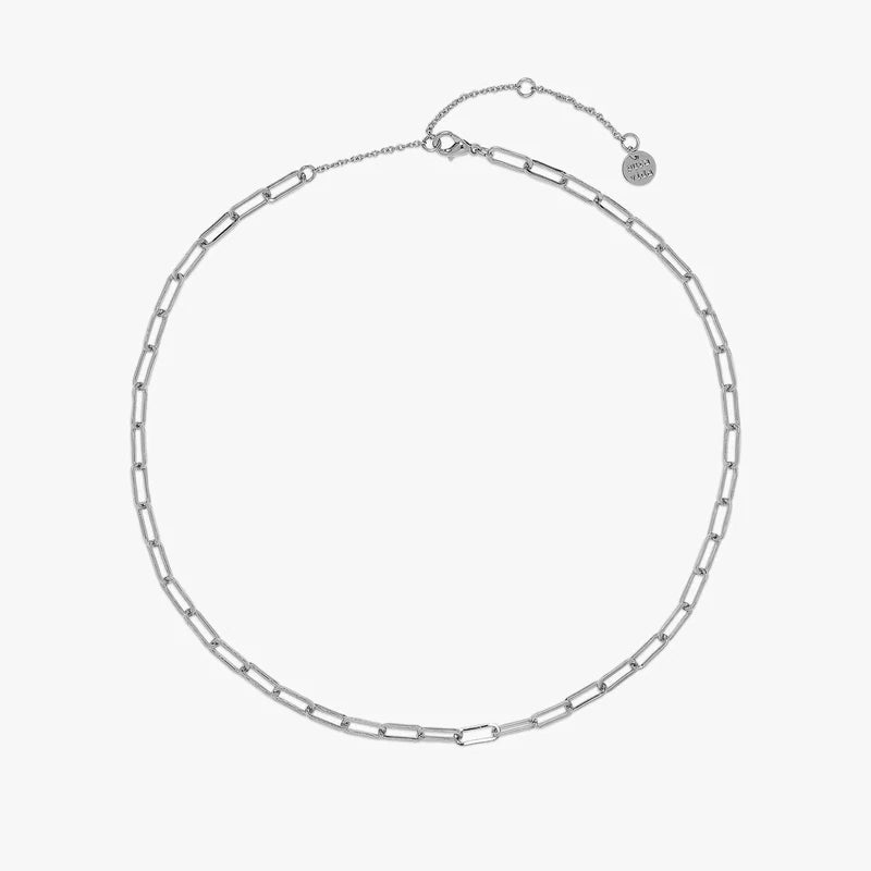 Small Paperclip Chain Anklet in Sterling Silver | Kendra Scott