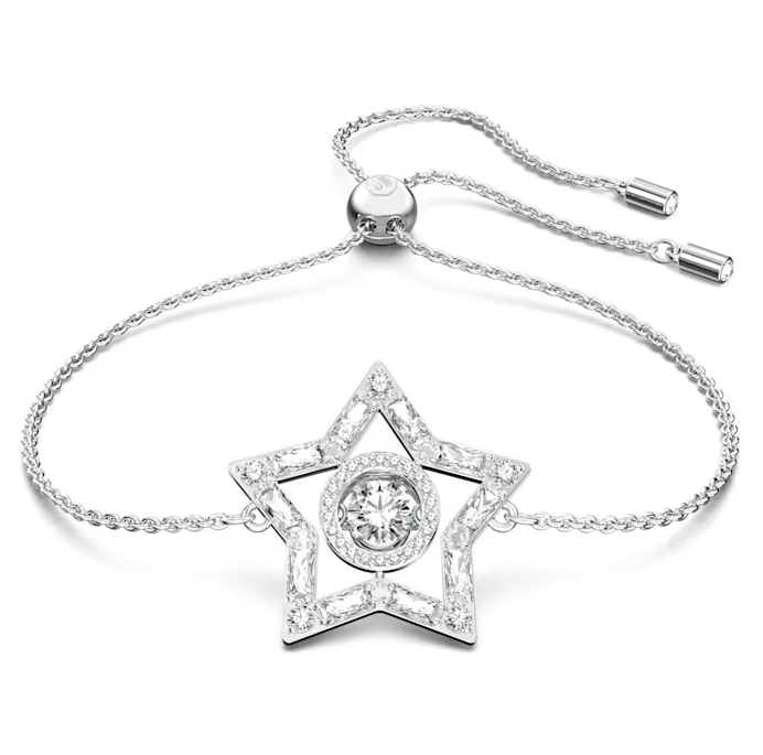 Swarovski Stella Star Bracelet - Rhodium