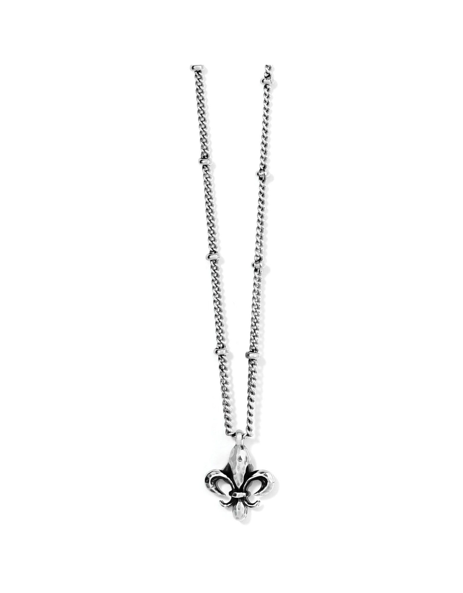 Brighton Fleur de Lis Mini Pendant Necklace