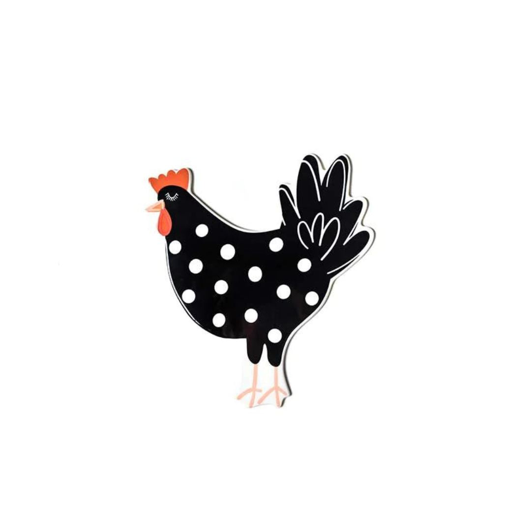 Happy Everything Mini Attachment - Polka Dot Chicken