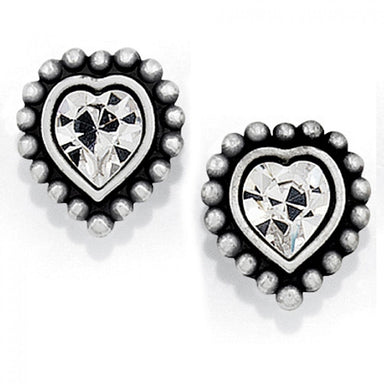 Brighton Shimmer Heart Mini Post Earrings - Brighton