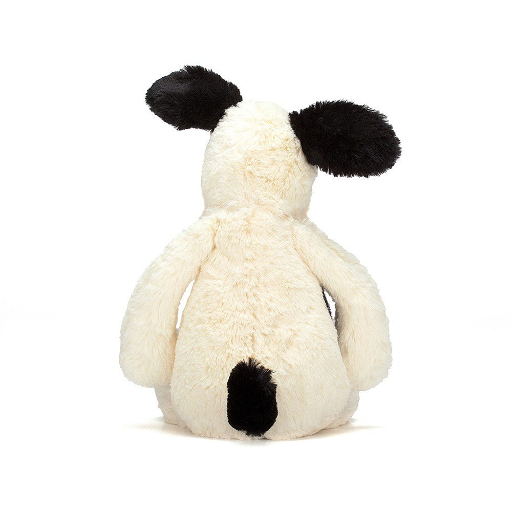 Jellycat Bashful Medium Puppy - Black/Cream - Jellycat