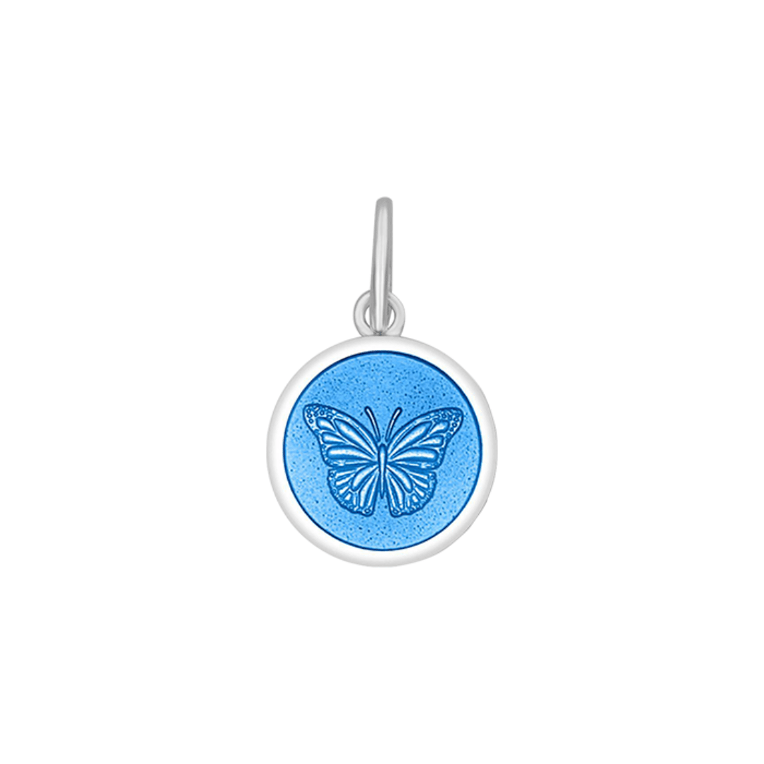 Lola Butterfly Pendant - Periwinkle - Lola